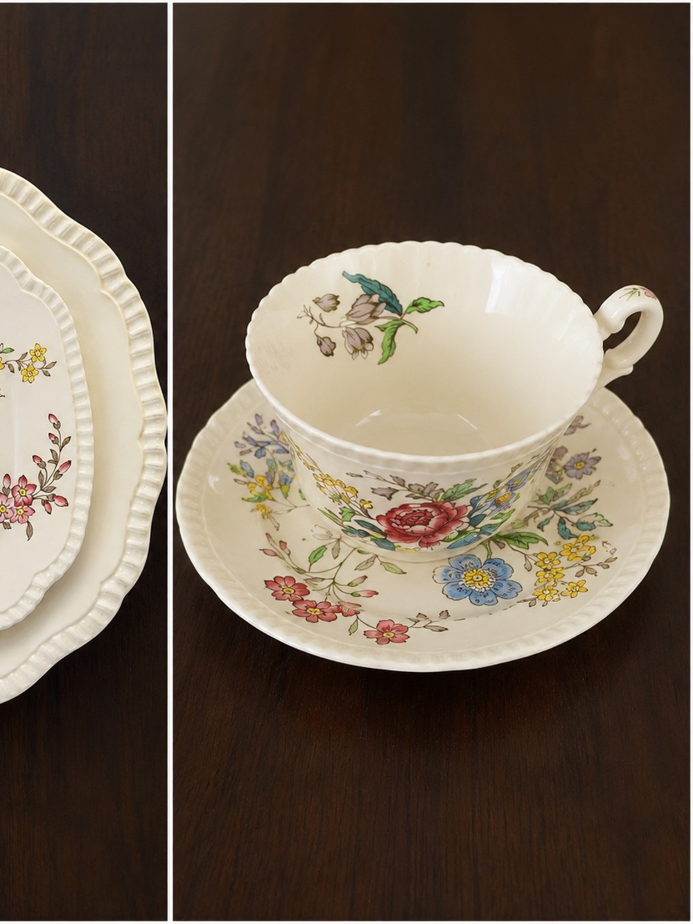 Antique 1928 Copeland Spode Romney Cup & Saucer England